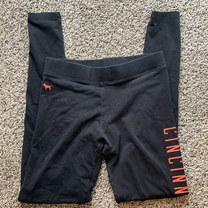 Pink vs Cincinnati bengals leggings size Xs